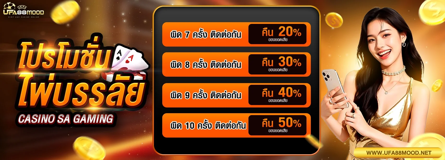 UFA88MOOD สล็อต คาสิโน แทงบอล ฝากถอนออโต้